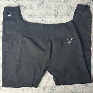 Large Vital Seamless 2.0 Leggings in Black Marl